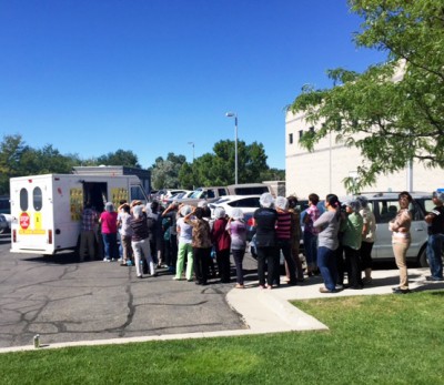 Picture of CI Employees at Icecream Truck Picture of CI Employees at Icecream Truck